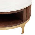Круглый кофейный стол Sadie Round Coffee Table варинант исполнения - 2 | Loft Concept в Орле