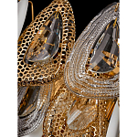 Бра с белыми и прозрачными подвесками Character Chandelier варинант исполнения - 3 | Loft Concept в Орле