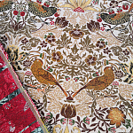 Мебельная ткань Гобелен William Morris кофейный цвет N 1114 варинант исполнения - 3 | Loft Concept в Орле