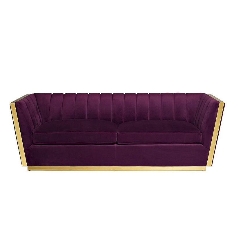 Диван Art Deco Purple Sofa Фиолетовый в Орле | Loft Concept 