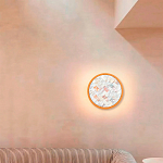 Бра в форме диска с перламутровыми прямоугольниками из морской ракушки Touch of Marine Charm варинант исполнения - 3 | Loft Concept в Орле