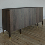 Большой Комод-буфет Elsa Dreams Walnut с ящиками варинант исполнения - 7 | Loft Concept в Орле