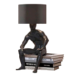 Настольная лампа с абажуром GERTY LAMP варинант исполнения - 1 | Loft Concept в Орле