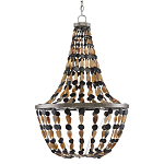 Люстра каплевидной формы с подвесками в виде декоративных бусин Flat Beads варинант исполнения - 3 | Loft Concept в Орле