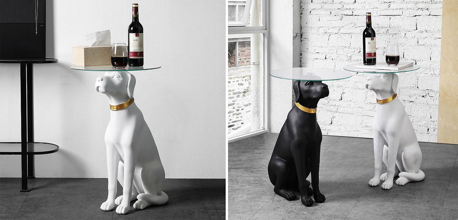 Приставной стол White Dog Table Приставной стол White Dog Table - Loft-Concept в Орле