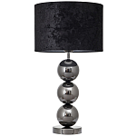 Настольная лампа с основанием в виде металлических сфер Balance Table Lamp Black варинант исполнения - 1 | Loft Concept в Орле