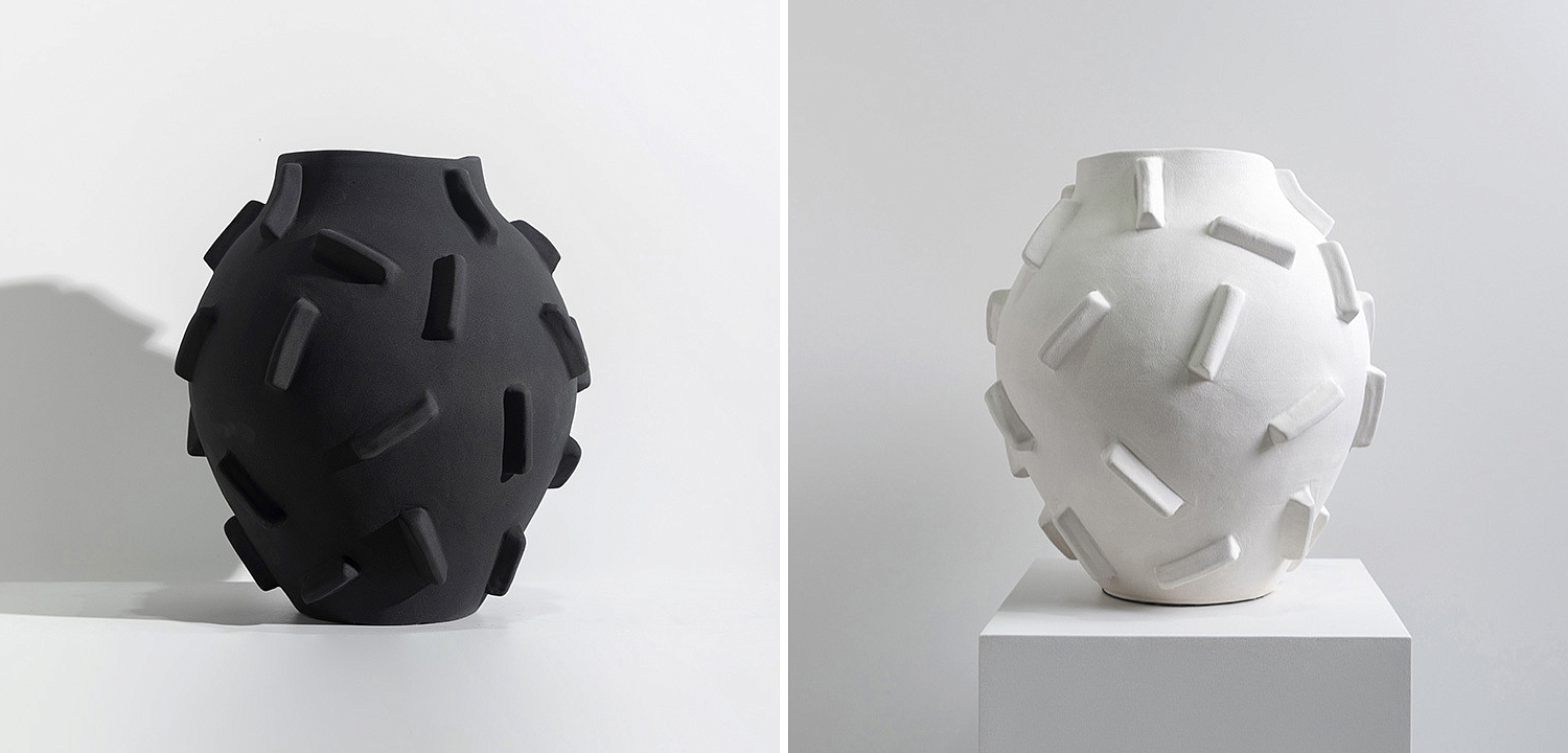Ваза Molecule Collection Black Vase Ваза Molecule Collection Black Vase - Loft-Concept в Орле