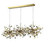 Люстра подвесная из трех частей с металлическими круглыми элементами Terzani Argent варинант исполнения - 3 | Loft Concept в Орле