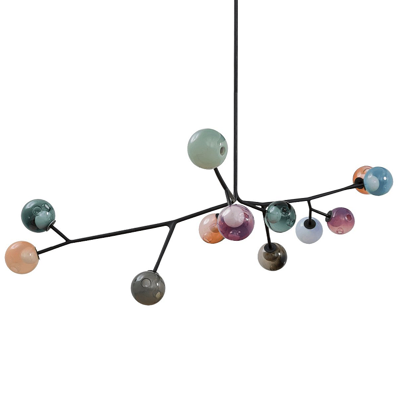 Люстра BOCCI 28 Armature Bespoke Chandelier Черный Мульти в Орле | Loft Concept 