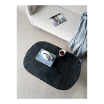 Столик кофейный черного цвета с овальной столешницей и круглым основанием Black Dalmen Table варинант исполнения - 9 | Loft Concept в Орле