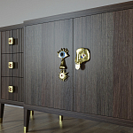 Большой Комод-буфет Elsa Dreams Walnut с ящиками варинант исполнения - 2 | Loft Concept в Орле