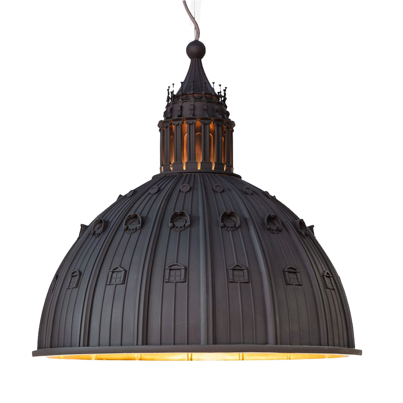 Подвесной светильник Seletti Cupolone Grey 70 Черный Подвесной светильник Seletti Cupolone Grey 70 Черный в Орле | Loft Concept