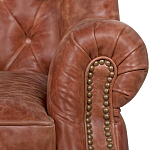 Кожаное кресло James Brown Leather Armchair варинант исполнения - 4 | Loft Concept в Орле