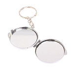 Зеркало брелок карманное двухстороннее из натурального камня Малахит Stone Mirrors варинант исполнения - 6 | Loft Concept в Орле