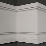 Гладкий молдинг MT-40 варинант исполнения - 1 | Loft Concept в Орле