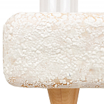 Керамический столик на деревянных ножках «Квадро» варинант исполнения - 5 | Loft Concept в Орле