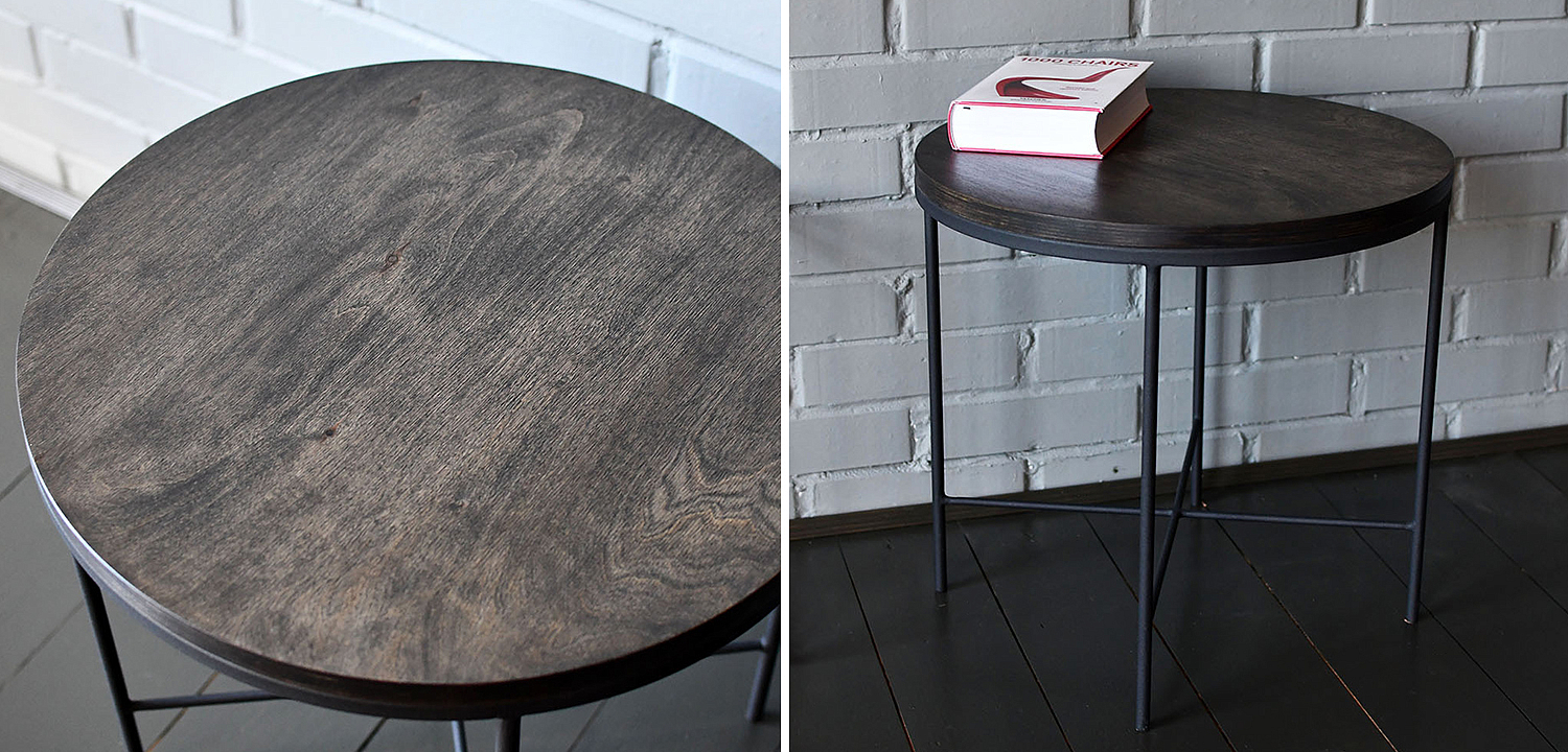 Кофейный стол Nava Industrial Metal Rust Coffee Table Кофейный стол Nava Industrial Metal Rust Coffee Table - Loft-Concept в Орле