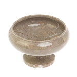 Фруктовница из натурального камня Мрамор Бежевый Natural Stone Fruit Bowls варинант исполнения - 2 | Loft Concept в Орле