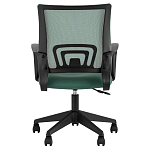 Офисное кресло с основанием из черного пластика Desk chairs Green варинант исполнения - 4 | Loft Concept в Орле