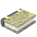 Шкатулка в виде книги из натурального камня змеевик Stone Casket варинант исполнения - 2 | Loft Concept в Орле