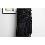 Напольная лампа черная с текстильными элементами "ЯРВИ" варинант исполнения - 4 | Loft Concept в Орле