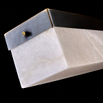 Подвесной светильник линейный из натурального камня Perfection of Geometry варинант исполнения - 7 | Loft Concept в Орле