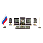 Настольный письменный набор из нефрита на ножках Executive Recruitment варинант исполнения - 1 | Loft Concept в Орле