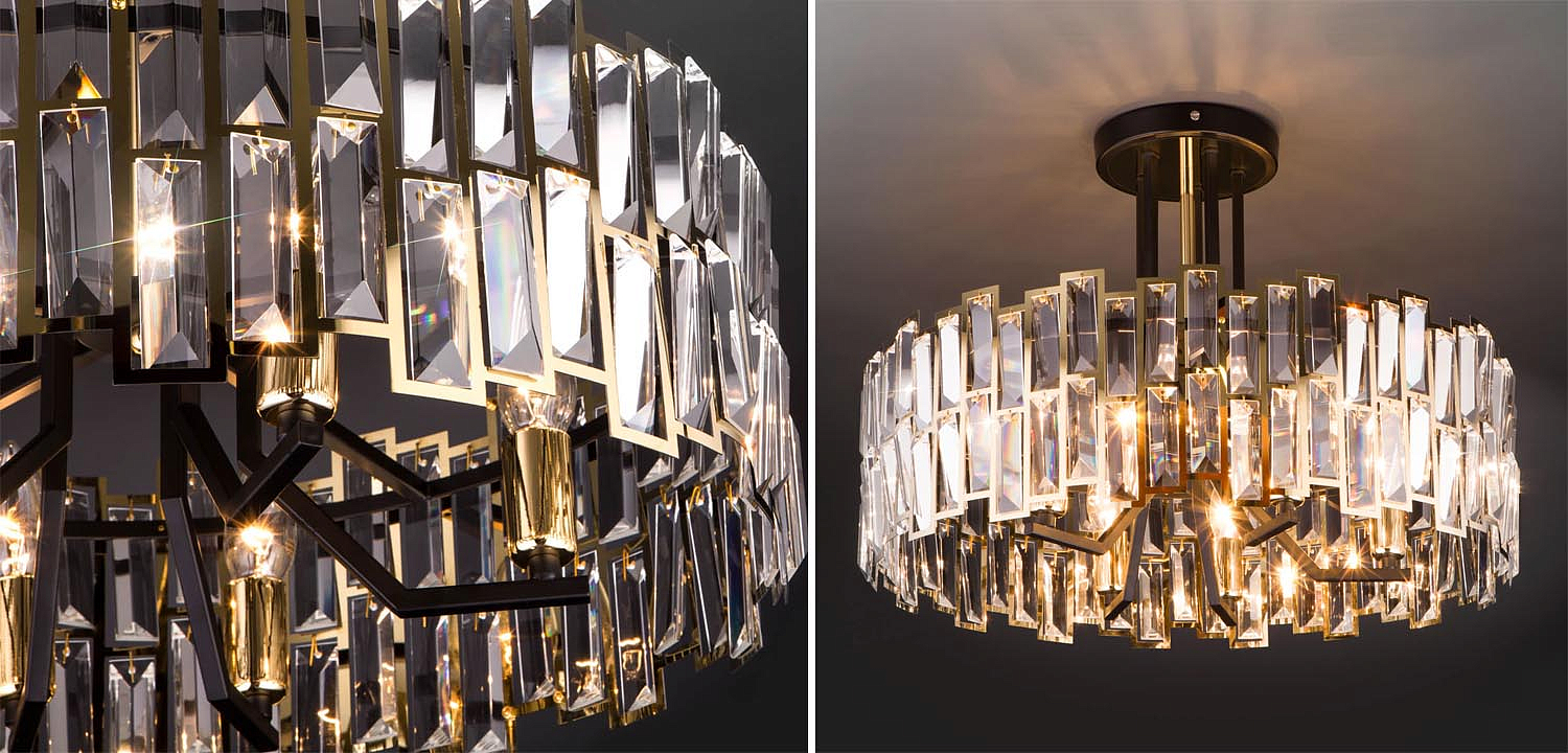Потолочная люстра Darkness Chandelier gold 53 Потолочная люстра Darkness Chandelier gold 53 - Loft-Concept в Орле