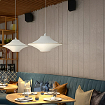 Подвесной вязаный белый светильник «Звезда Востока 01» варинант исполнения - 2 | Loft Concept в Орле