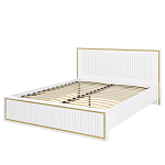 Кровать двуспальная белая Antique Order варинант исполнения - 1 | Loft Concept в Орле