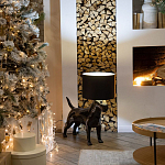 Лампа COLLECTION OF DOGS с абажуром Бультерьер варинант исполнения - 7 | Loft Concept в Орле