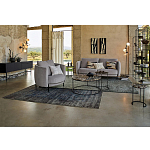 Стеллаж из металла и стекла Menzie Black Stripes Metal Rack варинант исполнения - 1 | Loft Concept в Орле