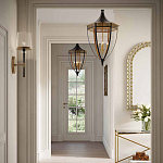 Бра настенное с прозрачным стеклянным абажуром Simple Pure Form варинант исполнения - 4 | Loft Concept в Орле