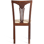 Стул деревянный с узором ручной работы Espresso варинант исполнения - 6 | Loft Concept в Орле