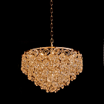 Люстра каскадная с подвесками в форме колец Galaxy of Light варинант исполнения - 2 | Loft Concept в Орле