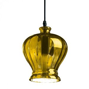 Подвесной светильник Geometry Glass Amber Bell Pendant