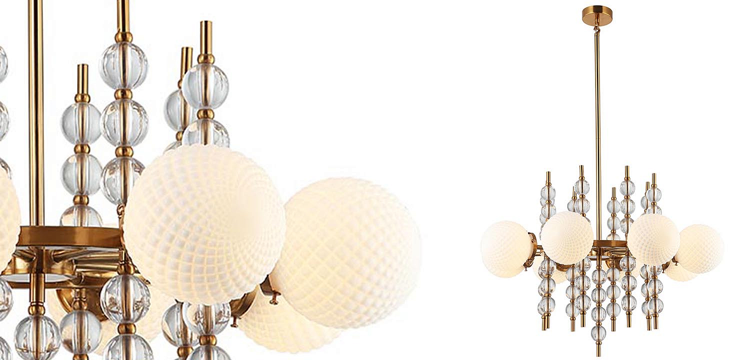 Люстра Addelyn Chandelier 8 lamp Люстра Addelyn Chandelier 8 lamp - Loft-Concept в Орле
