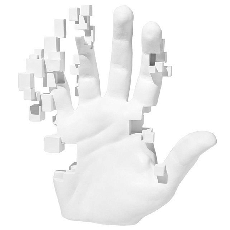 Декоративная статуэтка в виде руки Disintegrating Fragments Hand Statuette Белый Декоративная статуэтка в виде руки Disintegrating Fragments Hand Statuette Белый в Орле | Loft Concept
