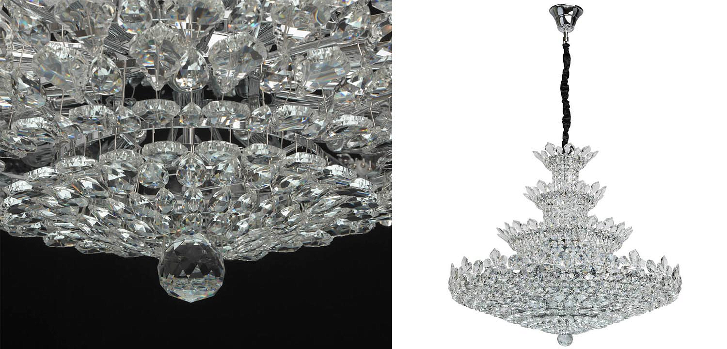 Люстра Griselda Crystal Chandelier 100 Люстра Griselda Crystal Chandelier 100 - Loft-Concept в Орле