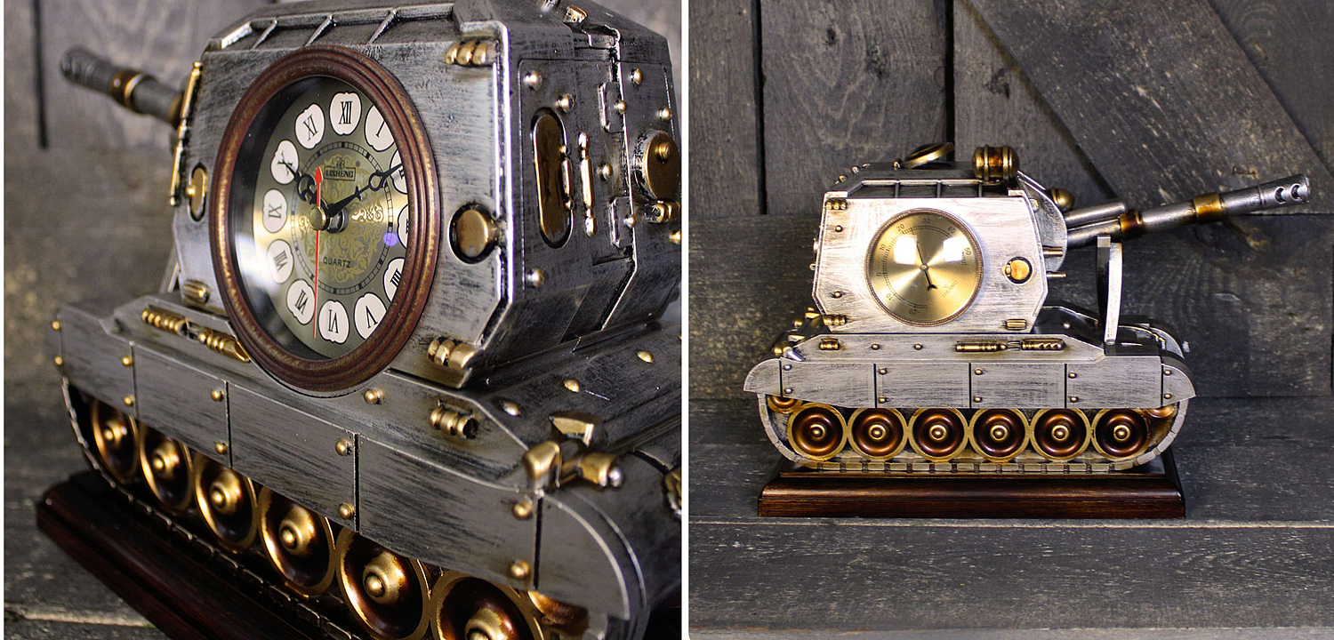 Часы Tank Clock Часы Tank Clock - Loft-Concept в Орле
