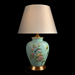 Настольная лампа голубая с изображением птиц Slip Away варинант исполнения - 8 | Loft Concept в Орле