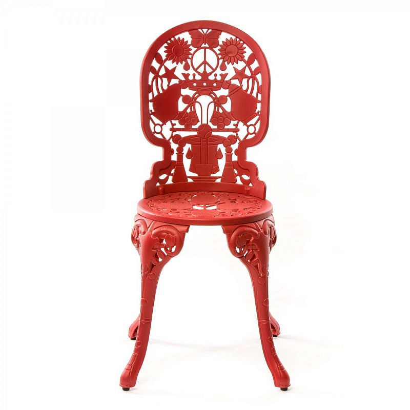 Стул Seletti Industry Collection ALUMINIUM CHAIR – RED Красный в Орле | Loft Concept 