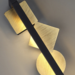 Светодиодное бра цвета античной бронзы Suprematism варинант исполнения - 2 | Loft Concept в Орле