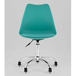 Офисный стул на металлическом основании EGGERY Blue пластик варинант исполнения - 5 | Loft Concept в Орле