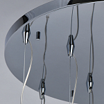 Люстра каскадная с 9-ю разноцветными стеклянными плафонами Kaleido варинант исполнения - 14 | Loft Concept в Орле