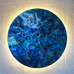 Светильник настенный «Голубая Планета» варинант исполнения - 2 | Loft Concept в Орле