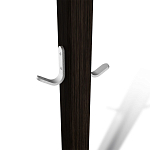 Вешалка с квадратным основанием и 4-мя металлическими крючками Industrial Metal Rust варинант исполнения - 3 | Loft Concept в Орле