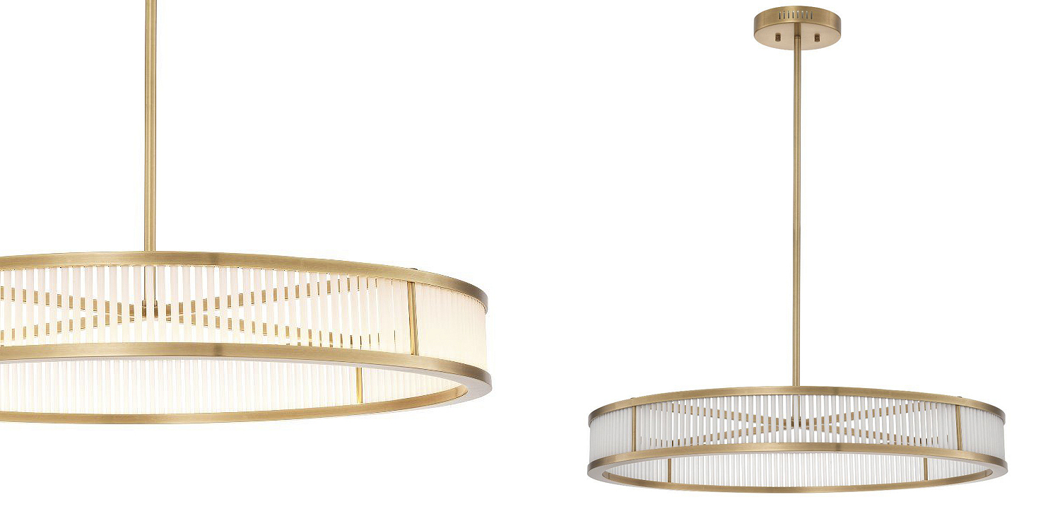Люстра Eichholtz Chandelier Thibaud L Brass Люстра Eichholtz Chandelier Thibaud L Brass - Loft-Concept в Орле