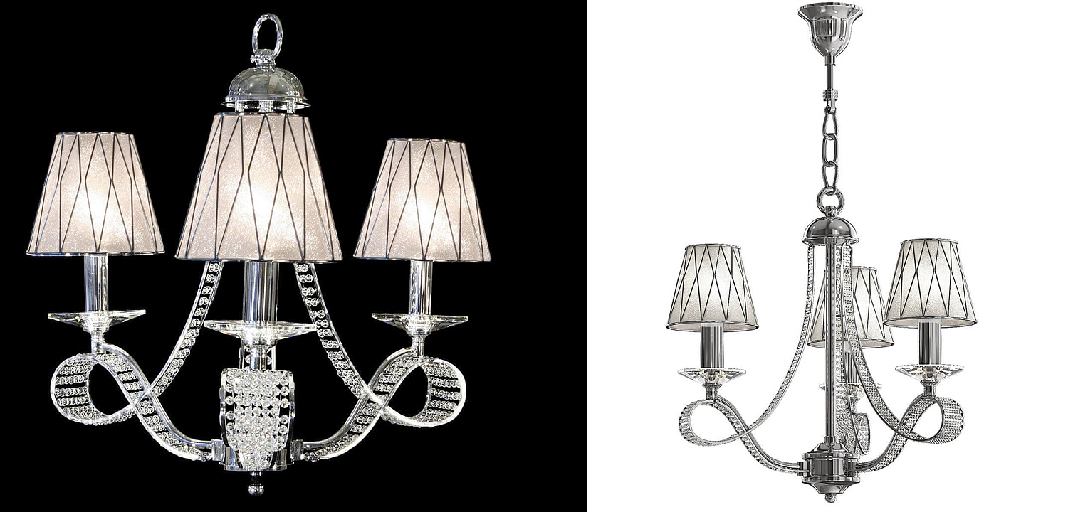 Люстра Franseza Chandelier chrome 52 Люстра Franseza Chandelier chrome 52 - Loft-Concept в Орле