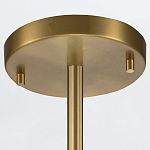Потолочный светильник латунного цвета с цилиндрическим белым матовым плафоном Elstead Lighting варинант исполнения - 6 | Loft Concept в Орле